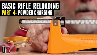 Basic Rifle Reloading Part 4 Powder Charging [upl. by Tarrsus862]