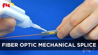 Learn How to Install FIS’s Fiber Optic Mechanical Splice [upl. by Aihpled748]