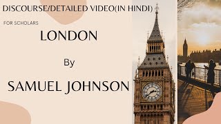 London Poem by Samuel JohnsonDiscourse In HindiDeep Analysis and Summary [upl. by Raina]