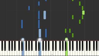 Rimukaicho  Kimi ni Saigo no Kuchizuke wo Piano Synthesia  Sheet [upl. by Adnamahs279]