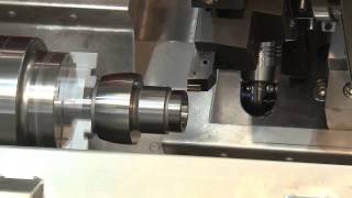 Studer Model S242CNC CNC Cylindrical Grinder OD ID Hard Turning  HD Version [upl. by Nitsur]