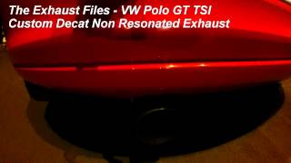 Exhaust Files  Polo GT TSI with Custom Exhaust and Petes Map Northern AutoSports Association [upl. by Llekcir]