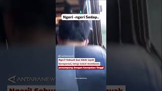 Ngeri banget sebuah bus tidak layak beroperasi tetap nekat berkecapatan tinggi [upl. by Chinua308]