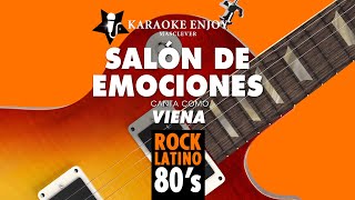 Salón de emociones 😍 Viena Versión 🎤 Karaoke [upl. by Odlopoel]