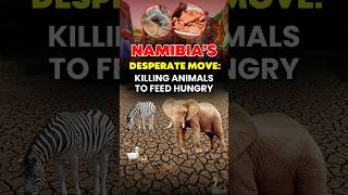 Namibias Shocking Wild Decisionnamibia drought wildlife food crisis [upl. by Nitnerb]