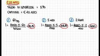 Interesse cos’è Come si calcola Come usare le formule inverse [upl. by Martita776]