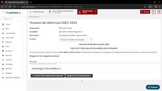 Tutorial Proceso de Prematrícula 20242025 [upl. by Gujral817]