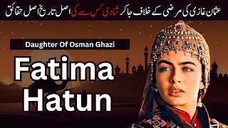 Fatima Hatun Wedding In Kurulus Osman Season 6  Who Was Fatima Hatun [upl. by Ahseiym]