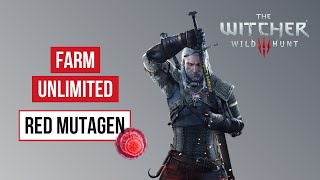 The Witcher 3 Red Mutagen Farming  Three Locations To Farm Red Mutagen [upl. by Niltiac599]