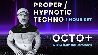 The Doge Set  1 hour proper techno mix set in the Octoroom [upl. by Sirrep]