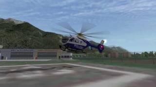 Xplane  Flying the Eurocopter ec135 [upl. by Noruq982]