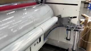 XHD 1000mm 3 extruders 5 layers stretch film machine  pallet wrap film extruder line [upl. by Kaz]