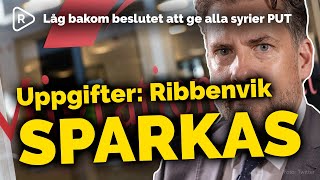 Migrationsverket generaldirektör Mikael Ribbenvik får sparken [upl. by Humo]