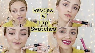 NEW elf Liquid Lipsticks amp Plumping Glosses  LIP SWATCHES  REVIEW [upl. by Fae]