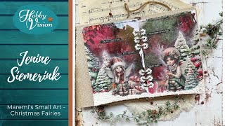 FBLive  17082024  Creatief met Christmas Fairies van Maremis Small Art [upl. by Alcinia]