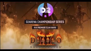 DR2 PVP  ClansWars Season 8 FINAL  D2G vs XEL [upl. by Eniluqaj911]