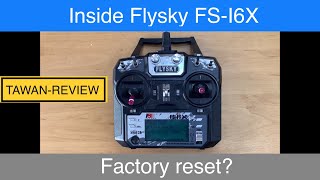 Flysky FSI6X  Factory reset [upl. by Eniretac]