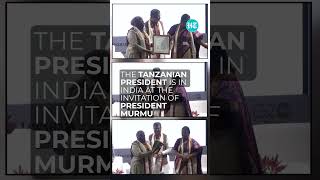 JNU confers Tanzanian President with Honorary Doctorate degree [upl. by Klenk782]