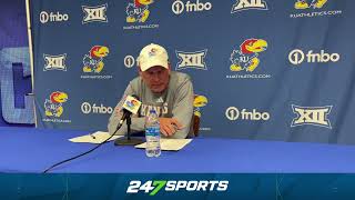 Lance Leipold looks ahead to Kansas vs Arizona State [upl. by Ahsele]