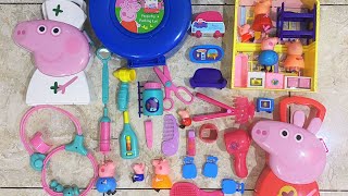 3 MINUTES SATISFYING UNBOXING PEPPA HOUSE PLAYSET PEPPA PIG MEDIC CASE TOYS COLLECTION ASMR [upl. by Nraa404]