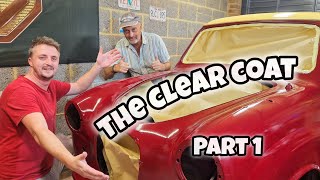 Applying a clear coat to my Austin a30 [upl. by Ettenay]