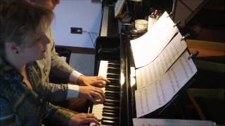 Rosenstolz Liebe ist alles 4 Hand Piano [upl. by Erv]