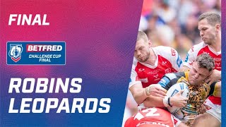 Highlights  Hull KR v Leigh Leopards 2023 Betfred Challenge Cup Final [upl. by Emoraj]