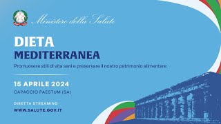 Dieta mediterranea promuovere stili di vita sani e preservare il nostro patrimonio alimentare [upl. by Onida]