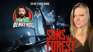 Sons of the forest  Lets play  CoOp mit BenKendi  Haialarm in Valenabeach Folge 2 [upl. by Idelle218]