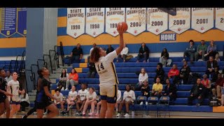 Gaithersburg High School Trojans Girls Varsity Basketball vs James Hubert Blake HS Bengals [upl. by Lledrac]