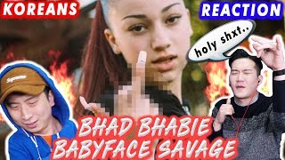 ENG SUB🔥 KOREAN BOYS React to BHAD BHABIE ft TORY LANEZ  BABYFACE SAVAGE [upl. by Harrod]