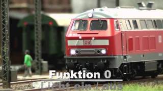 Roco 72751 BR 218 der DB AG mit Sound [upl. by Lillie]