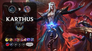 Karthus Jungle vs Lillia  TW Challenger Patch 142 [upl. by Mazlack]