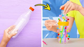 Creative DIY Plastic Bottle Crafts ♻️🌟 Transform Trash into Treasure [upl. by Kcirredal]