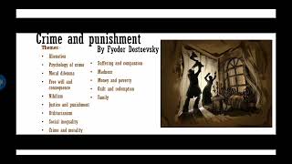 Crime and Punishment by Fyodor Dostoevsky Themes Explained Urdu  Hindi [upl. by Berneta]