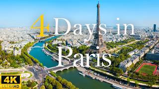 How to Spend 4 Days in PARIS France  Travel Itinerary [upl. by Trula]