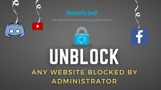 How To Unblock A Website Blocked by Administrator in 2024  2 Methods [upl. by Airdnaed262]