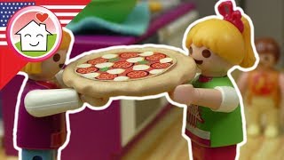 Playmobil film english Lena Makes a Pizza  The Hauser Family [upl. by Stets881]