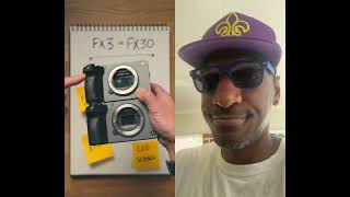 The difference between Sony Fx30 vs Fx3 What’s right for you sonycamera sonyfx30 sonyfx3 [upl. by Ledba]