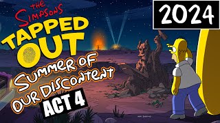 The Simpsons Tapped Out  Summer of Our Discontent Event  ACT 4 [upl. by Cole290]