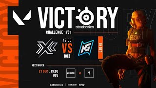 Valorant Steelseries Victory Challenge 1VS1  Match  6  X10 Esports Vs NGBlack [upl. by Nive365]