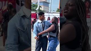 HUGGING STRANGERS TO SEE THEIR REACTIONS 💕🥰😌 youtubeshort shorts [upl. by Weisberg]