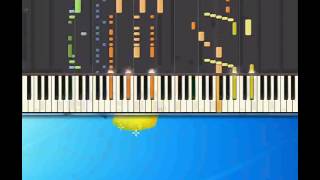 Bello e impossibile Nannini Gianna Piano tutorial by Synthesia [upl. by Januarius896]