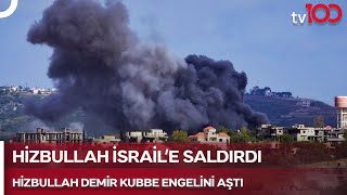 Hizbullah İsraili Kamikaze Silahlı İnsansız Hava Aracı Sürüsüyle Vurdu  TV100 Haber [upl. by Aronoff]