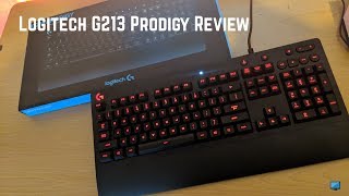 Logitech G213 Prodigy RGB Gaming Keyboard Review  Should you buy it [upl. by Atiuqa]