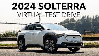 2024 Subaru Solterra AWD with Technology Package Walkaround and Virtual Test Drive [upl. by Schoening]