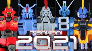 BEST PBANDAI GUNDAM GUNPLA KITS OF 2021  MECHA GAIKOTSU [upl. by Airahcaz]