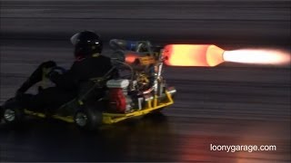 Jet Engine Go Kart with Afterburner [upl. by Sutsuj]