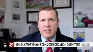 NHLPA to form new CTE committee union president announces [upl. by Ahtera]