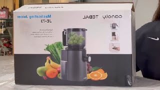 Cold Press Juicer Slow Masticating Juicer Juicer Machines for Whole Vegetables and Fruits [upl. by Rennold208]